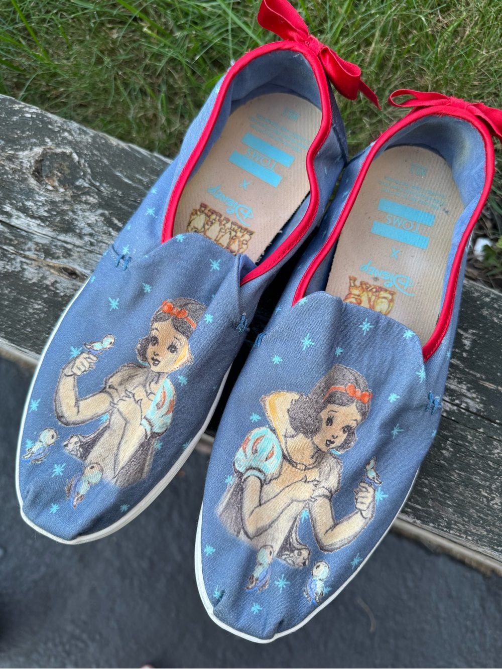 Toms x Disney Limited Edition Snow White slip ons